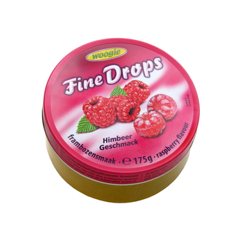 Льодяники Woogie Fine DROPS малина 200 г