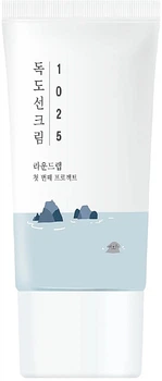 Солнцезащитный крем с морской водой - Round Lab 1025 Dokdo Sunscreen SPF 50+ PA++++ 50ml (1362087-18768087)