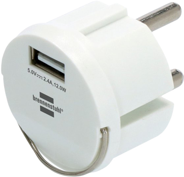 Adapter USB Brennenstuhl do gniazda 5 V 2.4 A (1508110)