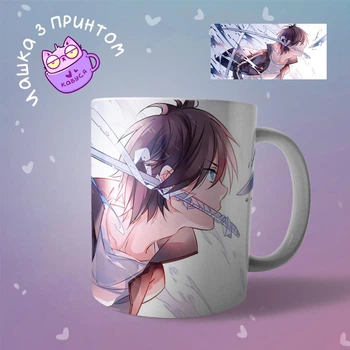 Аниме Чашка кружка Норагами Бездомный бог Noragami "3