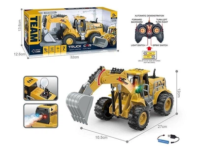 Екскаватор на радіокеруванні MDP268-1A Різнокольоровий (6980683080275)