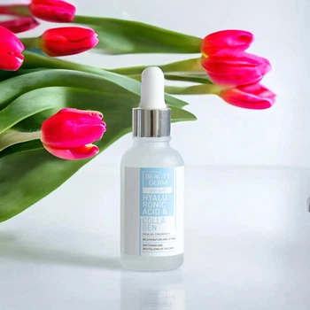 Гель-концентрат для лица с гиалуроновой кислотой и коллагеном Beautyderm, 30 мл