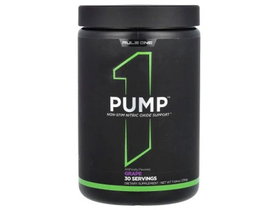 Предтренировочные комплексы R1 Rule One Pump 330 грамів Вкус Виноград