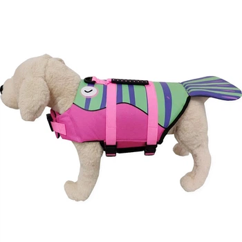 Спасательный жилет для собак Derby Fish Design Pink S