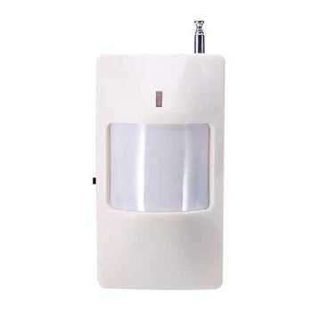 Беспроводной датчик движения Pir Detector настенный инфракрасный для сигнализации 10.7 х 5.8 х 4 см Белый