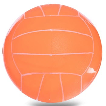 Мяч резиновый SP-Sport Волейбольный BA-3006 (резина, вес-260г, р-р 22см (8,5in), Оранжевый)