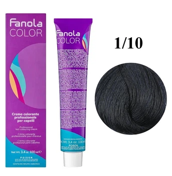 Крем-краска для волос Fanola №1/10 Blue Black 100 мл