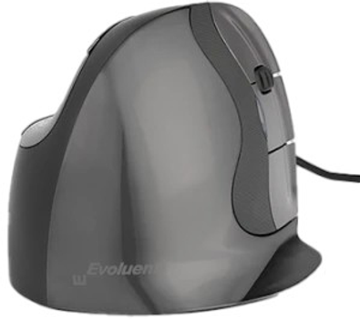 Mysz BakkerElkhuizen Evoluent D Large USB Black/Grey (BNEEVRDL)