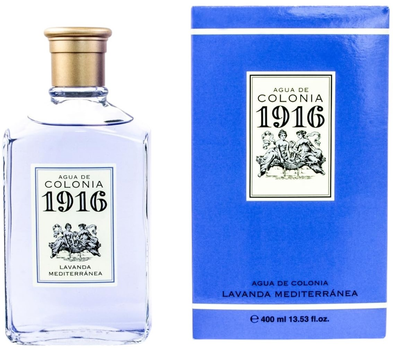 Woda kolońska unisex Myrurgia Agua de Colonia 1916 Lavanda Mediterranea 400 ml (8414135019257)