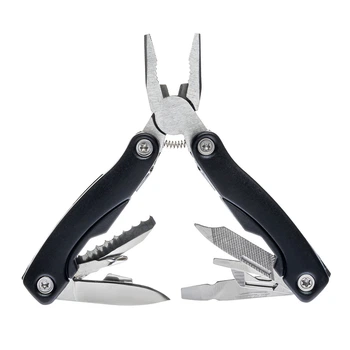 Мультитул с плоскогубцами RIAS M142 mini 9в1 Black (7_01239)
