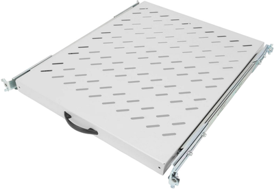 Półka do szafy serwerowej wysuwana Digitus DN-19 TRAY-2-800 Extendible rack shelf 1U 19" Grey (4016032135470)