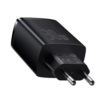 Зарядний пристрій Baseus Compact C+2U 30W Black (CCXJ-E01)