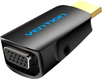 Adapter Vention HDMI M -> VGA F, 1080P 60Hz, 3.5mm Audio (AIDB0)