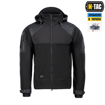 Куртка зимова M-Tac Norman Windblock Fleece 2XL Black