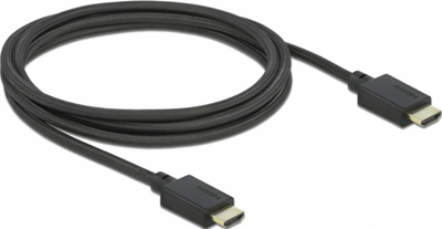 Надшвидкий кабель Delock HDMI-HDMI 48 Gbps 8K 60 Гц 2 м Black (4043619853885)