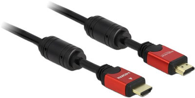 Kabel Delock HDMI-HDMI 4K 30 Hz 5 m Black (4043619843350)