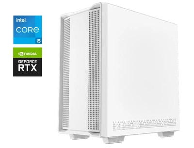 Игровой ПК DeepCool CC360 WH ARGB Tower / Intel Core i5-12400 (6 (12) ядер по 2.5 - 4.4 GHz) / 16 GB DDR4 / 512 GB SSD / nVidia GeForce RTX 3070, 8 GB GDDR6, 256-bit / 800W / Win 11 б/у