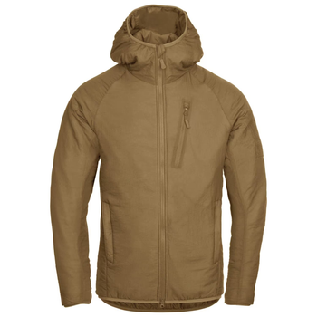 Куртка Helikon-Tex WOLFHOUND Hoodie® - Climashield® Apex 67g, Coyote XL/Regular (KU-WLH-NL-11)