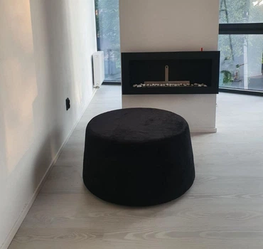Пуф Solis Pouf d=80см h=40см Черный (3008)