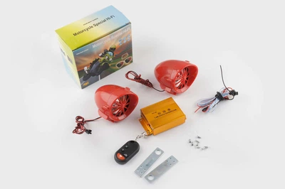 Аудиосистема (3.5, красная, подсветка, сигн., МР3/FM/SD/USB, ПДУ, разъем ППДУ 3K) BEST CHOICE(mod.2) (A-987)