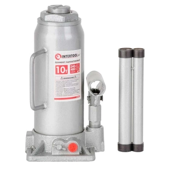 Домкрат стовпчик одноштоковий 10 т INTERTOOL GT0025