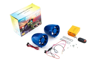 Аудиосистема (3.5, синяя, подсветка, сигн., МР3/FM/SD/USB, ПДУ, разъем ППДУ 3K) BEST CHOICE (A-1626)