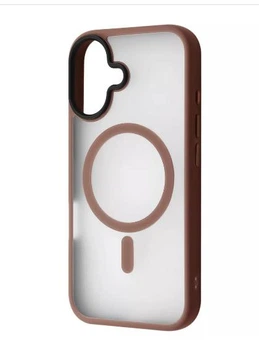 Чехол WAVE Premium Matte Insane Case with Magnetic Ring iPhone 16 Desert Titanium