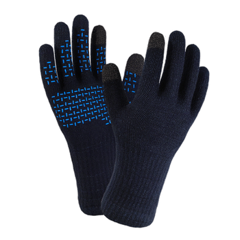 Рукавички водонепроникні Dexshell ThermFit 3.0 Gloves, темно-блакитні, розмір XL DG12402HTB-XL