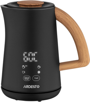 Спінювач-підігрівач Ardesto 500Вт, ємність резервуару-500мл, LED-дисплей, чорний (MBC-Y500B)