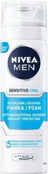 Охолоджуюча пінка для гоління NIVEA MEN для чутливої шкіри 200 мл (5900017045122)