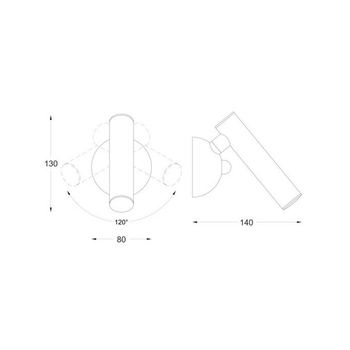 Светильник спотовый LOYA W0461-01A-F7F7 Zuma Line золото