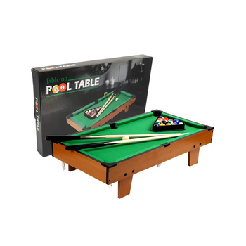 Більярд настільний, дитячий більярдний набір «Pool Table», більярдний стіл, виконаний з дерева з ніжками, ігри змагальні для хлопчиків від 3 років