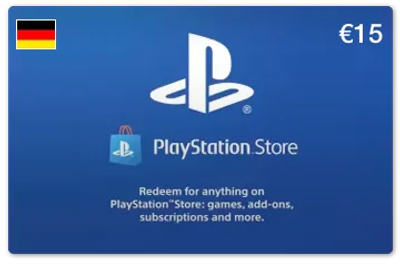 Картка поповнення Playstation PSN Gift Card 15 EUR
