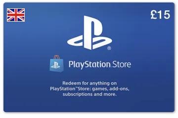 Карта пополнения Playstation PSN Gift Card 15 GBP