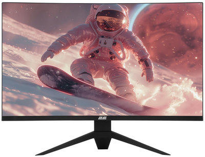 Монітор 2E GAMING 27" G2724BV HDMI, DP, VA, 2560x1440, 165Hz, 3ms, CURVED, FreeSync (2E-G2724BV-01.UA)