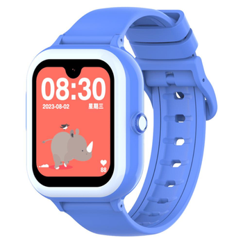Смарт часы-телефон детские Wonlex KT31 4G с камерой WI-FI GPS SIM-картой Blue (16997)