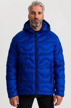 Синя куртка зі стьобаним візерунком Paul&Shark 6686 XL