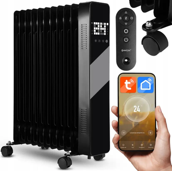 Масляный обогреватель MalTec Premium ProOil2500W Wi-Fi 11 ребер 111938