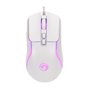 Миша компьютерная мышь MARVO CAPO 20 Wired Mouse M292 RGB-подсветка 1200/8000dpi Белый