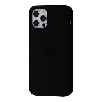 Чехол силиконовый Epic Premium Silicone Case Full для Apple iPhone 12/12 Pro black