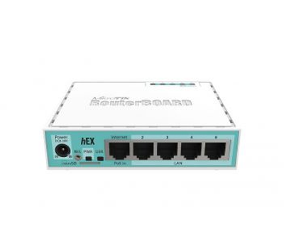 Маршрутизатор MikroTik 5-портовий hEX (RB750Gr3)