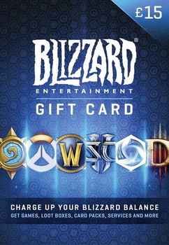 Подарункова карта Blizzard Battle.net 15 GBP