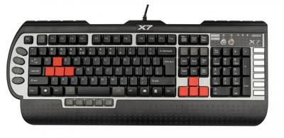 Клавиатура проводная A4Tech X7 G800V USB (4711421857062)