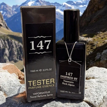 Туалетна вода унісекс тестер №147 ( версія Nasomatto Black Afgano) 65 мл