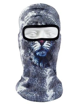 Балаклава 3D кошка серая (623667921 ) Зверомаска