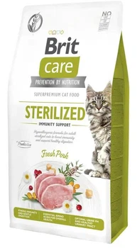 Сухий корм Brit Care Cat Grain Free Sterilized Immunity Support корм для кастрованих і стерилізованих кішок - 7 кг