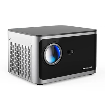 Проектор HY350 Pro 580ANSI Android 11 4K 1080P Wifi6 Голосове керування Allwinner H713 Електронний фокус BT 5.0 Домашній кінотеатр GREY/СІРИЙ