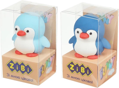 Точилка фигурная ZiBi Penguin 1 отверствие 60х35х32 мм 2 шт (ZB.5597.2)