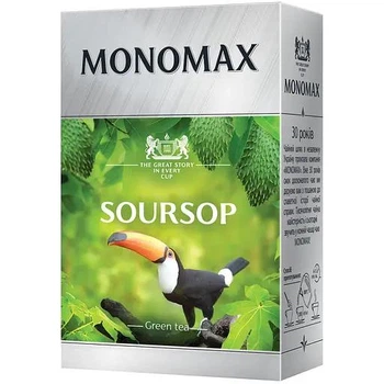 Зелений чай розсипний Мономах Soursop 90 г