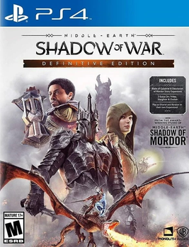 Gra PS4 Middle-Earth: Shadow of War Definitive Edition (Blu-ray płyta) (0883929654291)